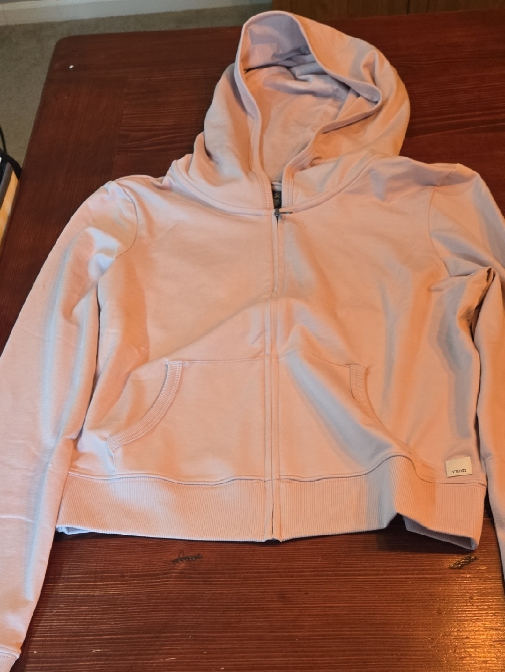 Like New ! VUORI HALO Vintahe Rose Modern Hoodie and Pant Set S/M - Picture 3 of 10